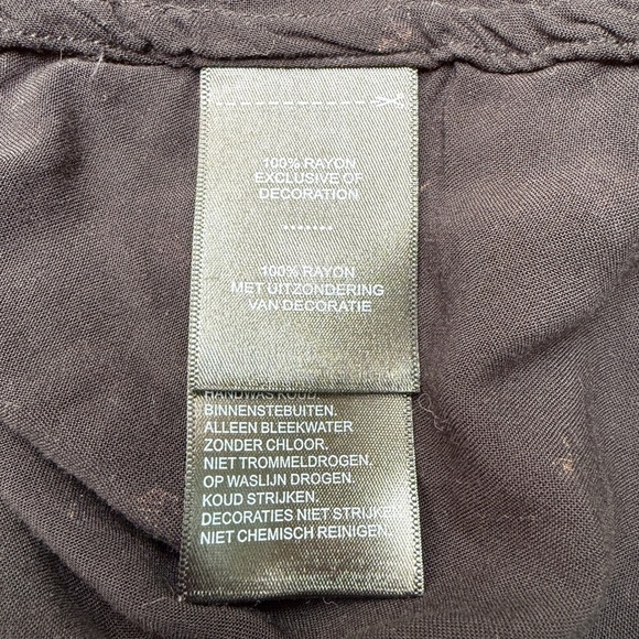 Harley-Davidson Women's Short Sleeve Black Printed and Embroidered Button Down - Picture 8 of 9